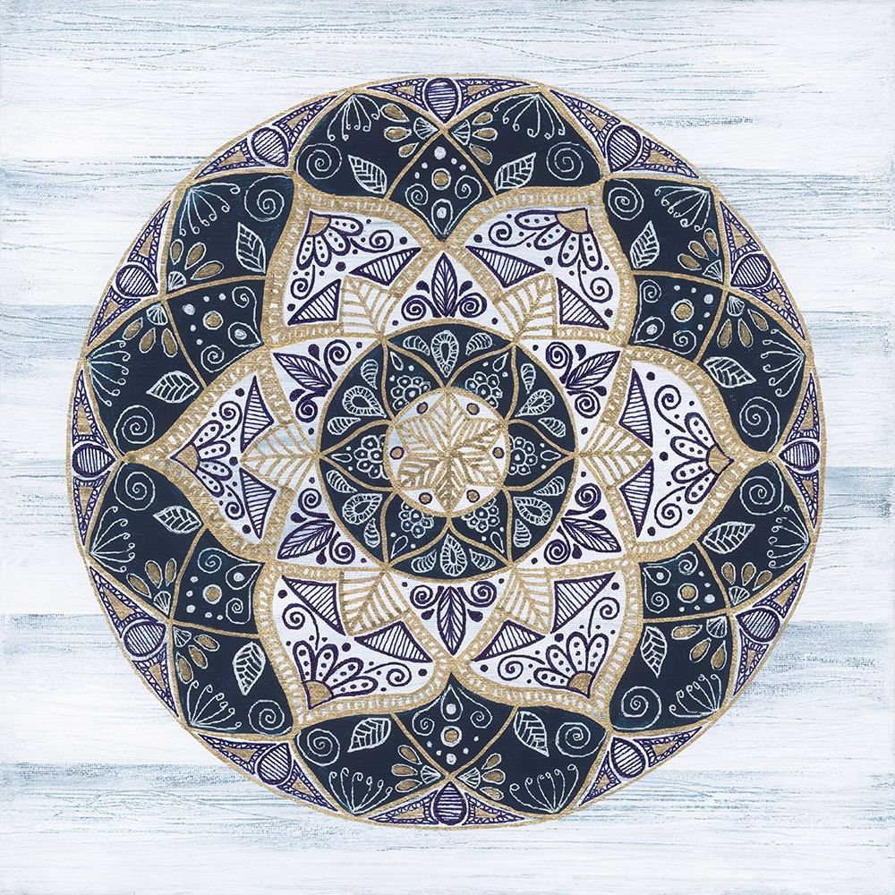 Wall Art Painting id:270396, Name: Coastal Mandala I, Artist: St. Amant, Yvette