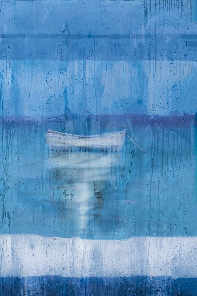 Art Print: Blue Boat