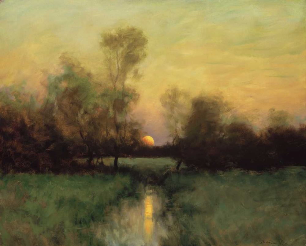 Wall art: Summer Moonrise, by Sheehan, Dennis