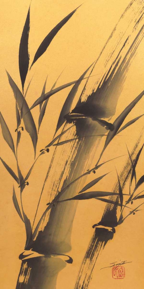 Wall art: Bamboos Strength, by Sugita, Katsumi