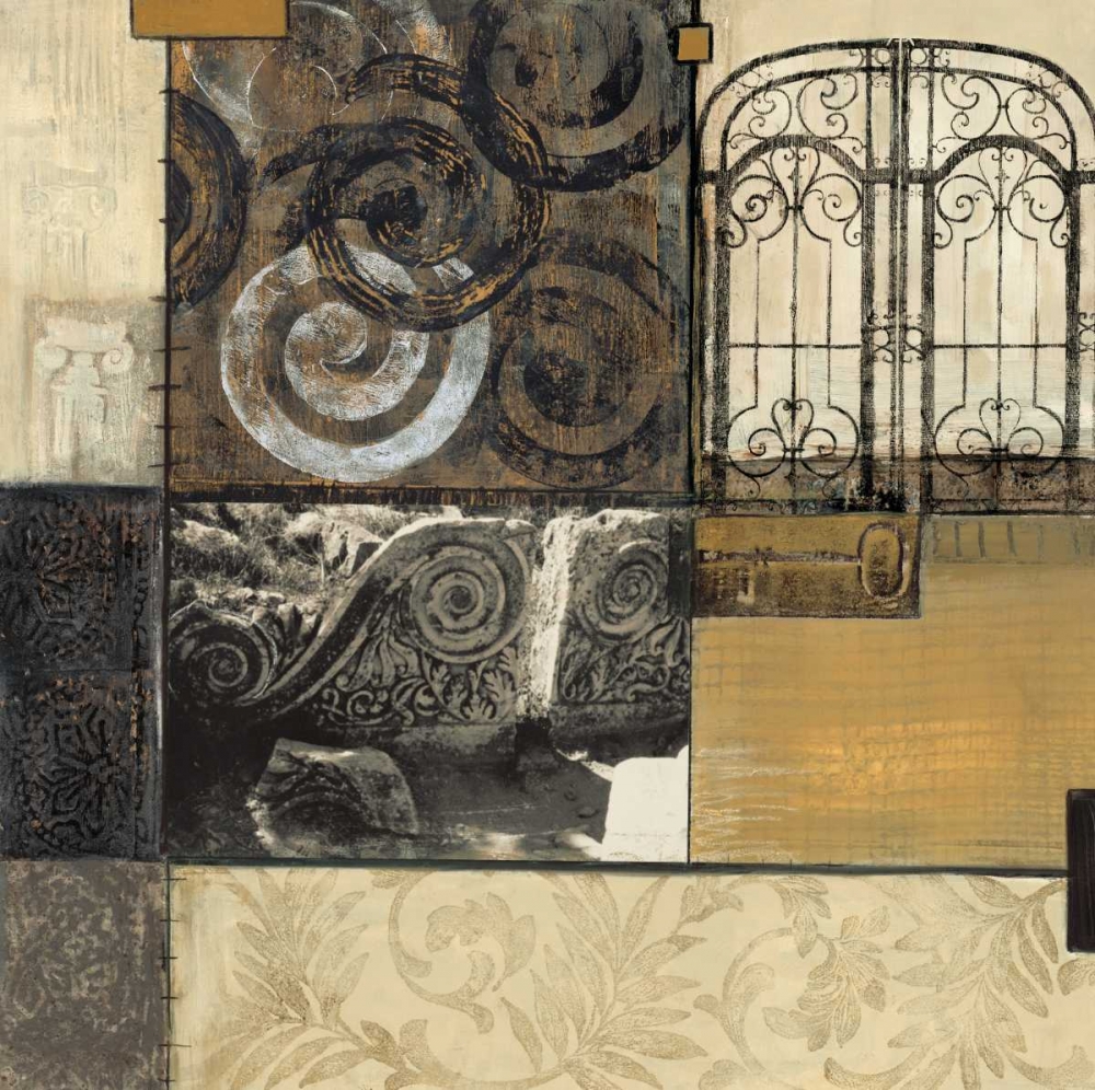 Wall Art Painting id:11417, Name: Classical Ruins I, Artist: Tunick, Connie