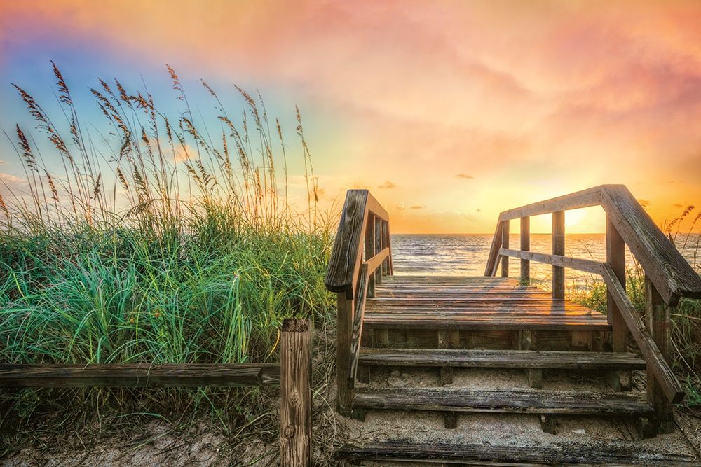 Art Print: Walk Into Sunrise