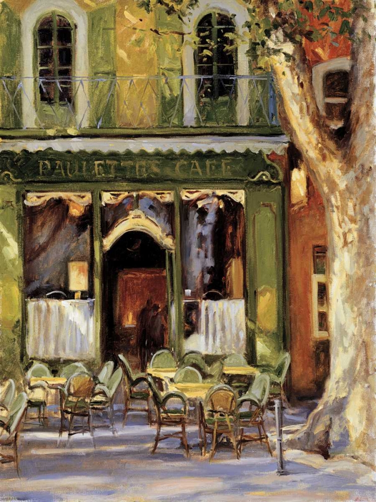 Wall art: Paulettes Cafe, by Wicks, Keith