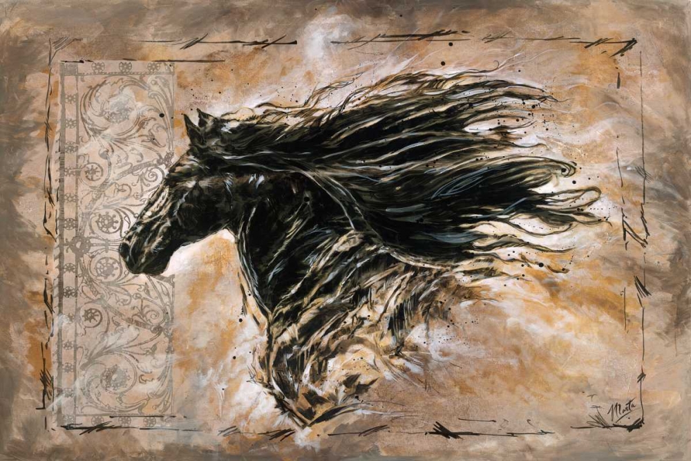Art Print: Black Beauty