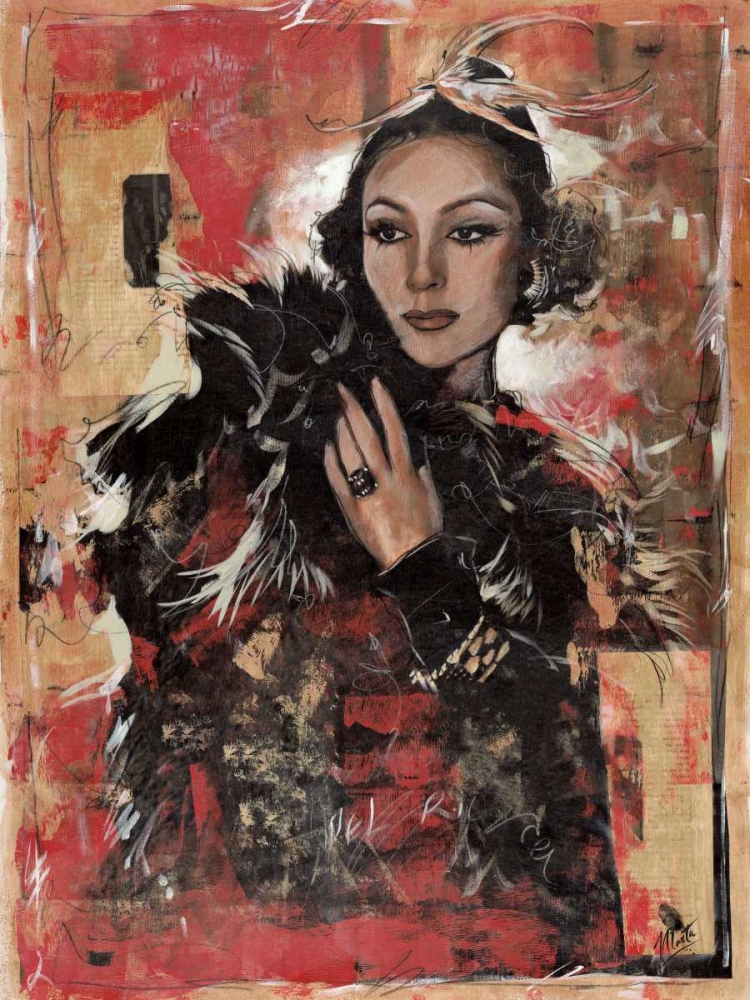 Wall art: Vintage Goddess I, by Wiley, Marta G.