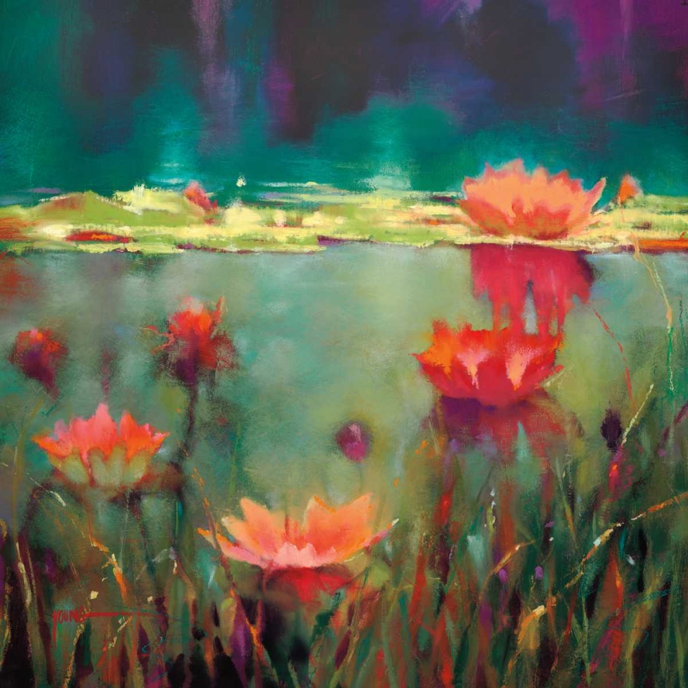 Wall Art Painting id:37024, Name: Nightfall, Artist: Young, Donna