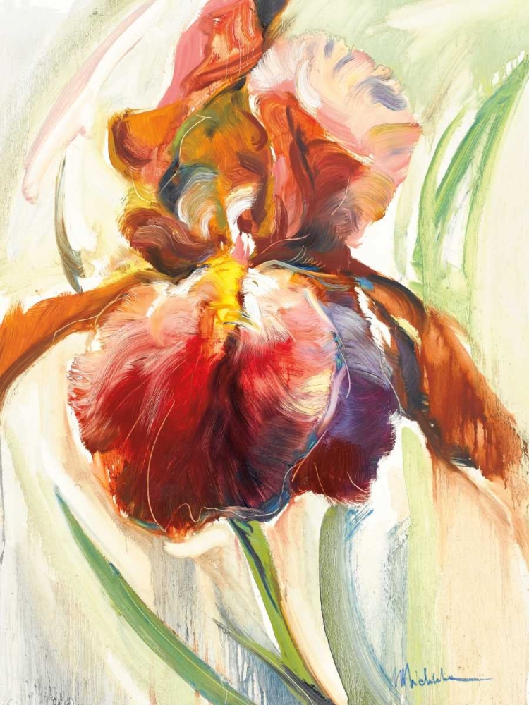 Wall Art Painting id:37031, Name: Colors of Iris II, Artist: Zielinska, Maria