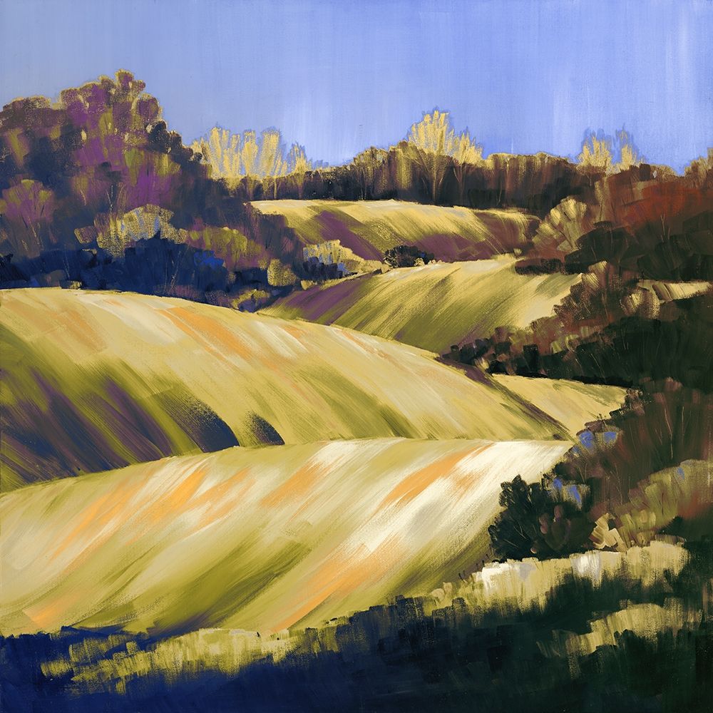 Art Print: Across the Fields II