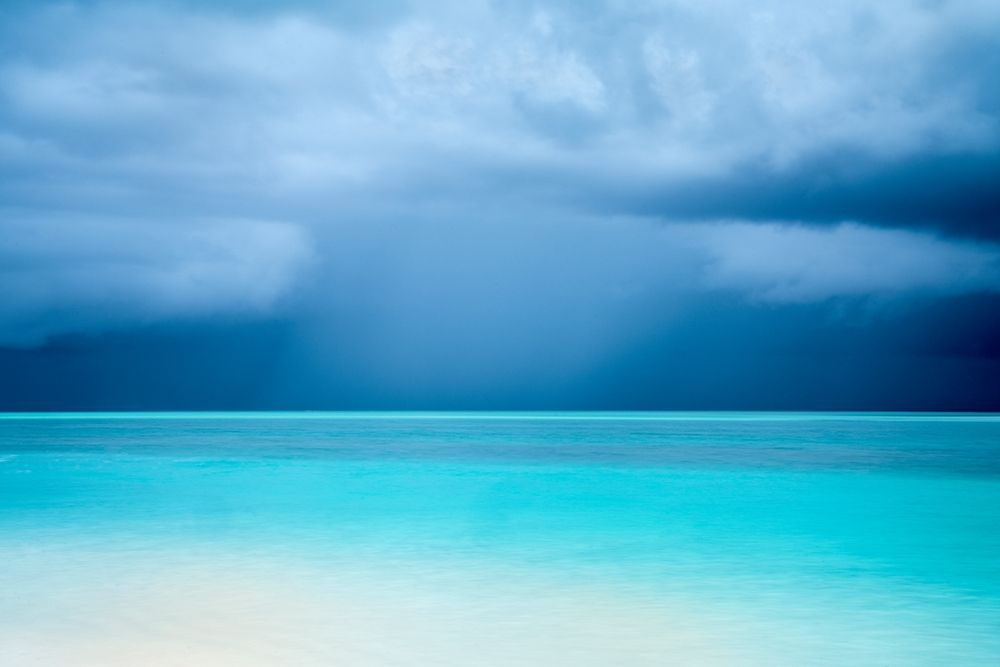 Art Print: Blue Umbra