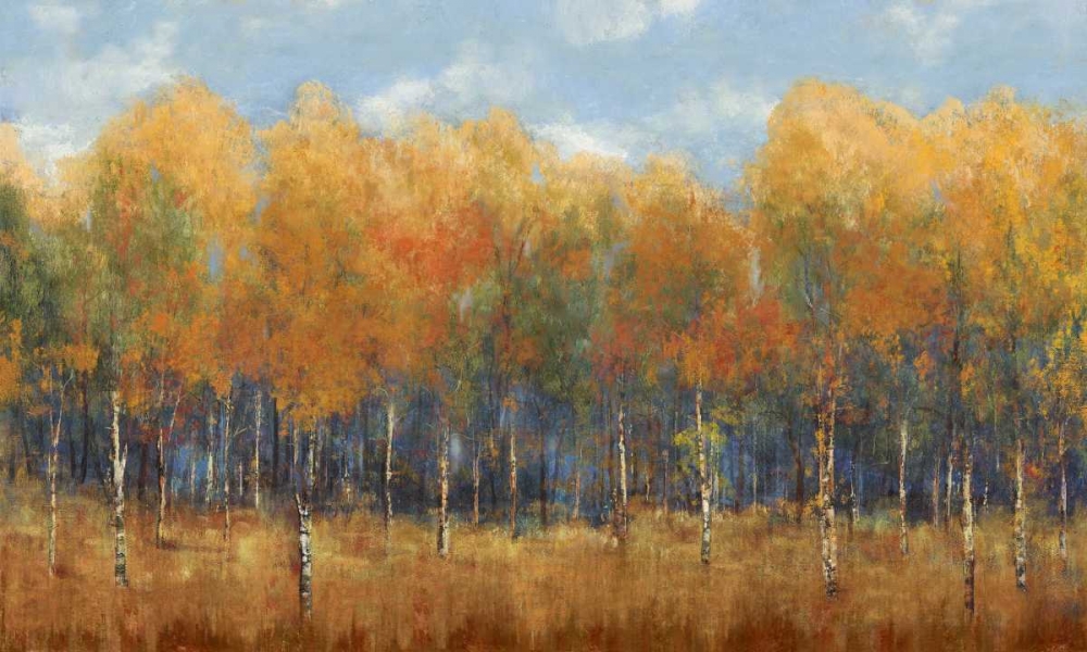 Art Print: Violet Landscape