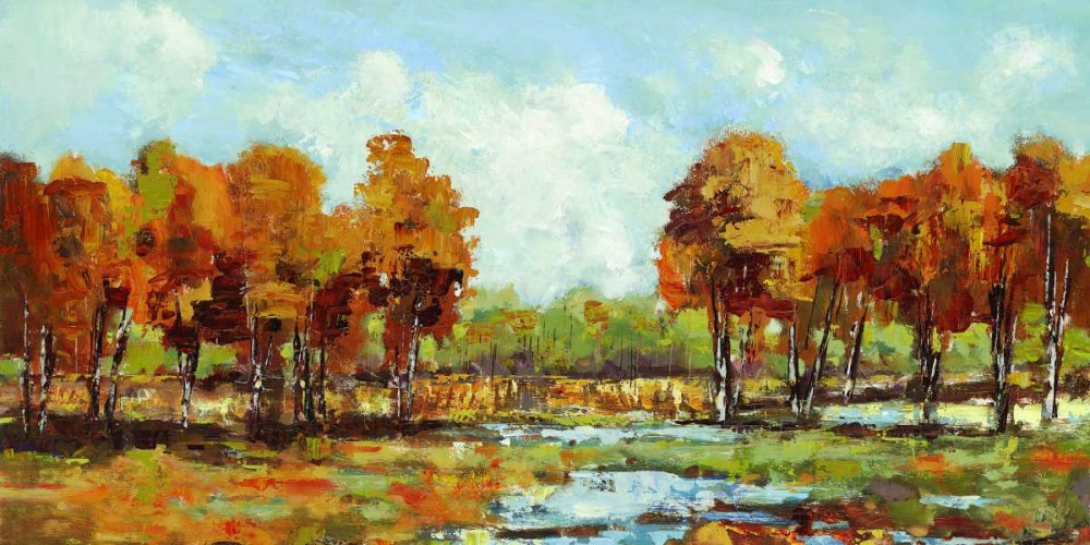 Art Print: Copper Landscape