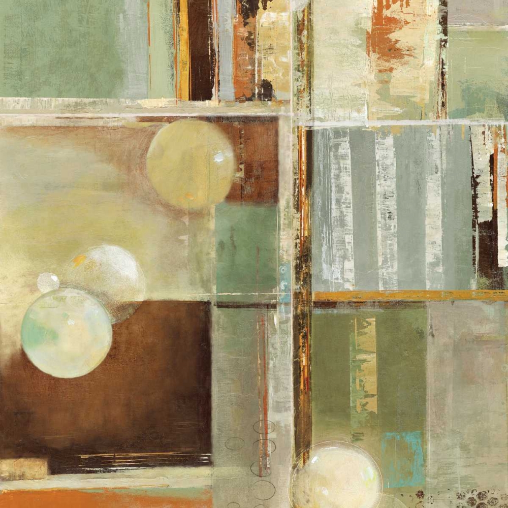 Art Print: Ice and Bubbles I