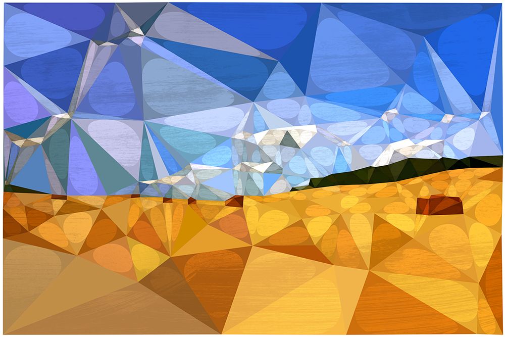 Wall Art Painting id:548474, Name: Broad View Blue II, Artist: Varrasso, Enrico