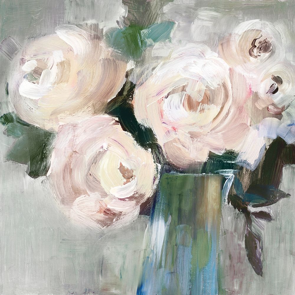 Art Print: Pale Pink Bouquet II