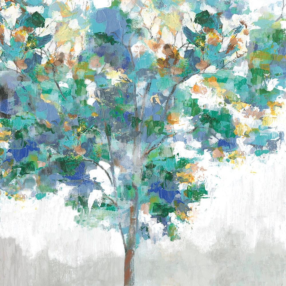 Art Print: Climbing Blue