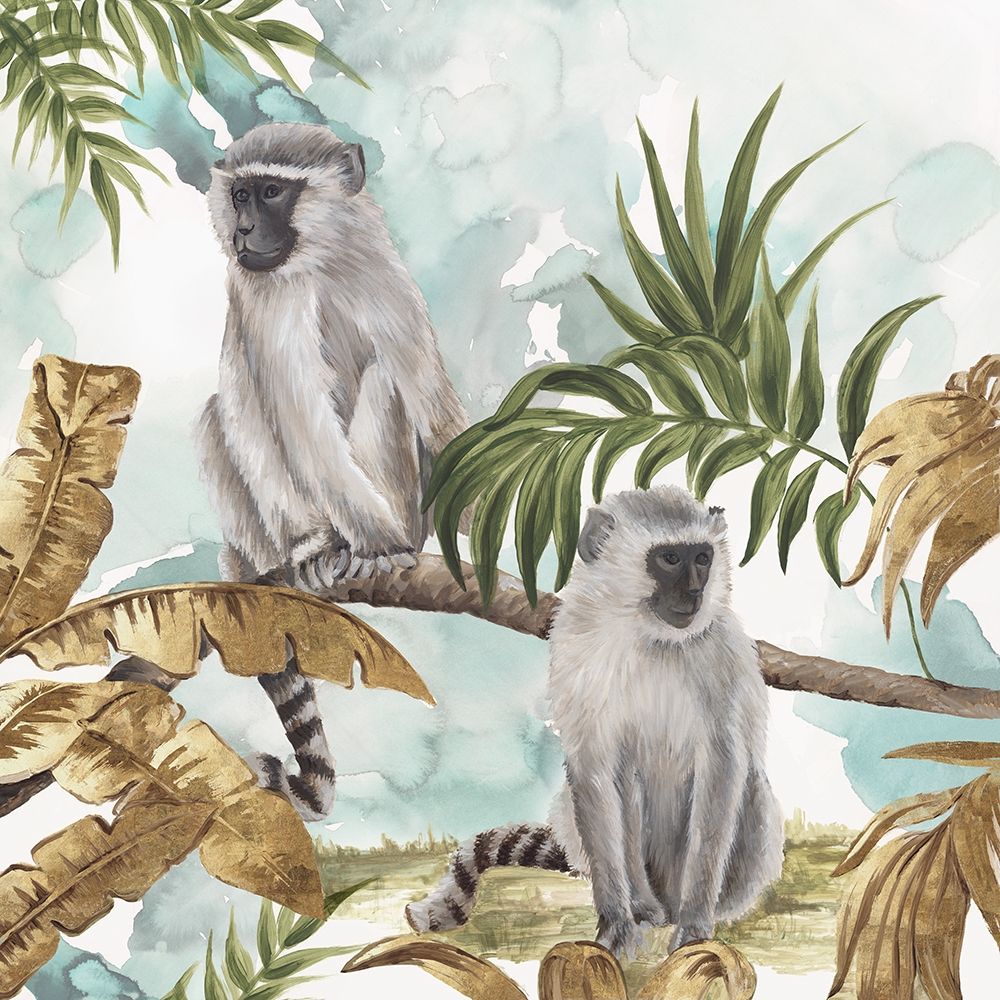 Art Print: Golden Monkeys 