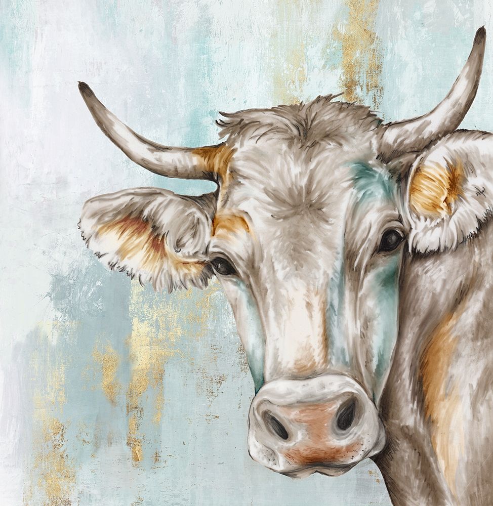 Art Print: Headstrong Cow