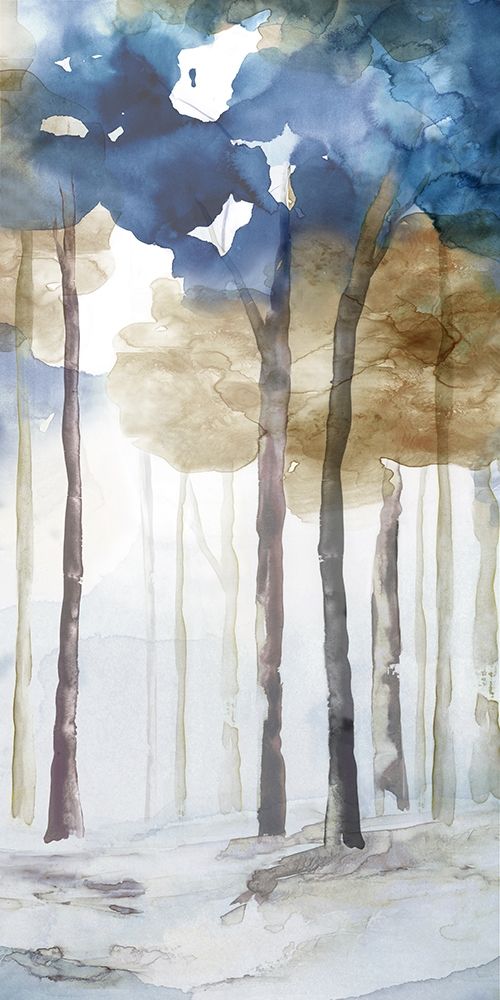 Art Print: In the Blue Forest III 