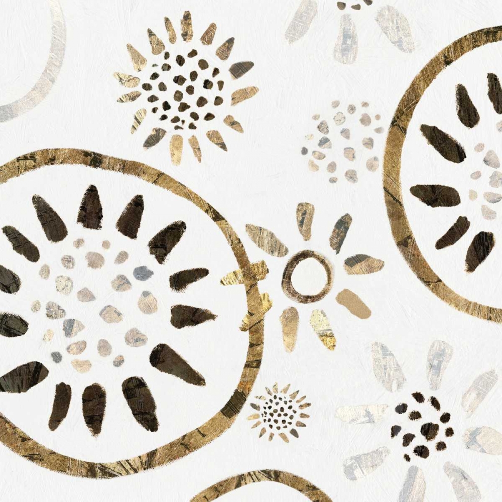 Art Print: Garden of Gold I