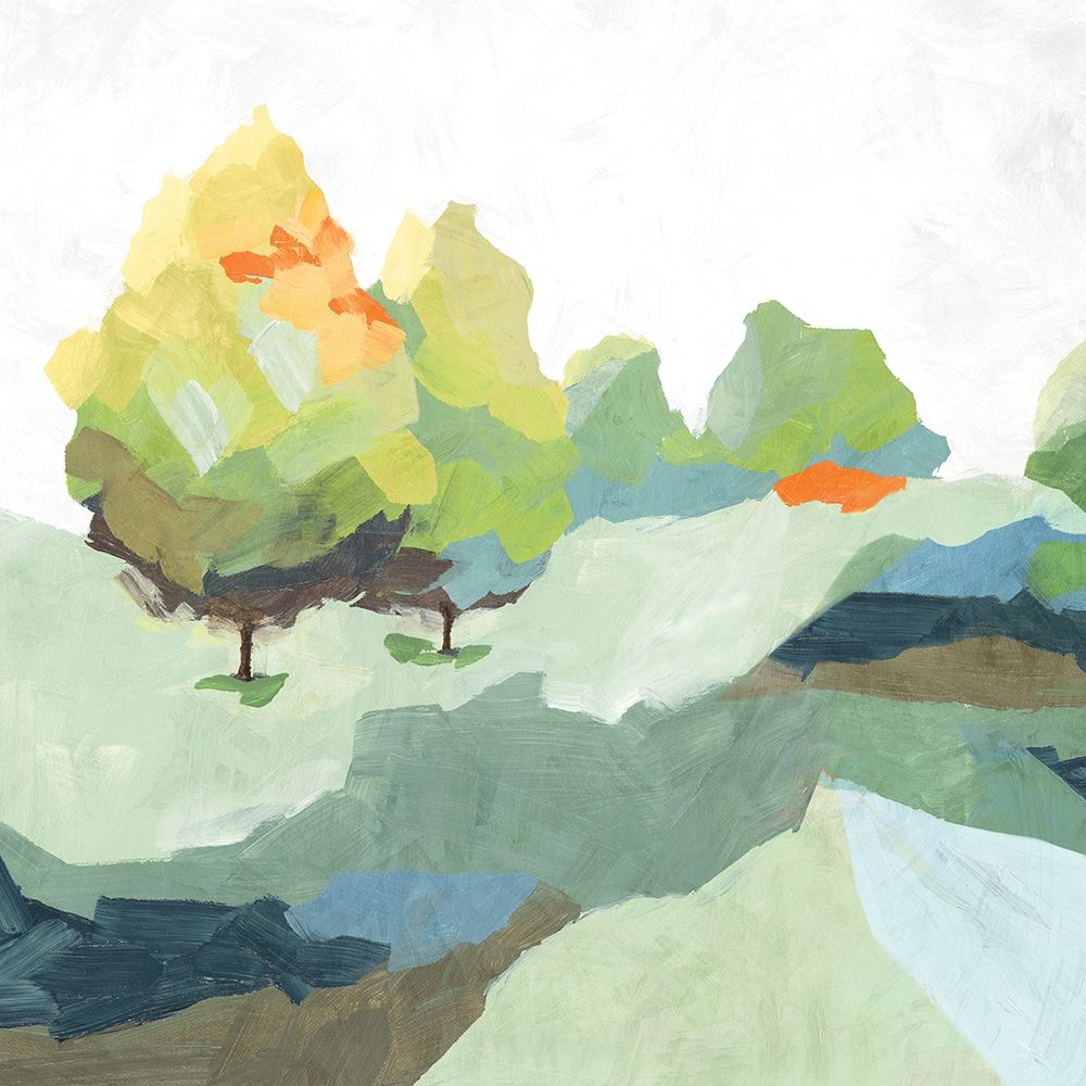 Wall art: Blocked II, by Isabelle Z