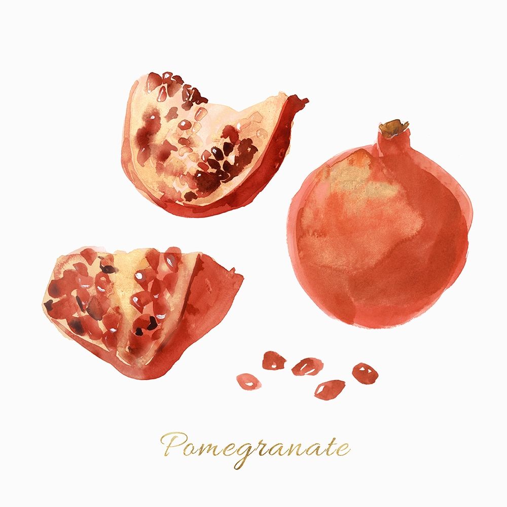 Art Print: Pomegranate 