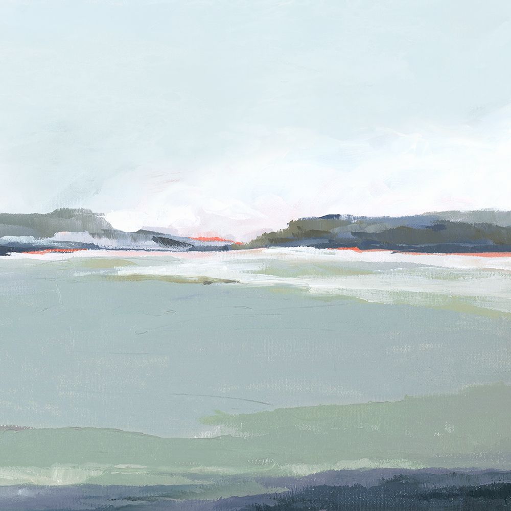 Wall Art Painting id:478335, Name: Lakeside View III, Artist: Isabelle Z 