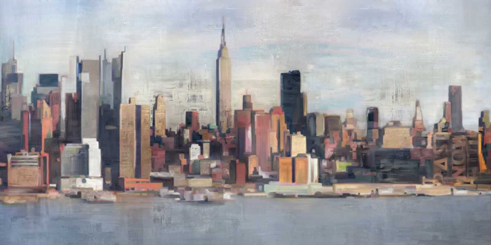 Wall Art Painting id:10831, Name: New York Skyline, Artist: Fischer, David