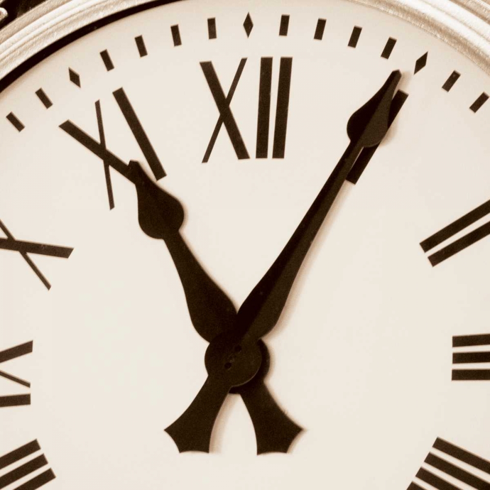 Art Print: Clock III