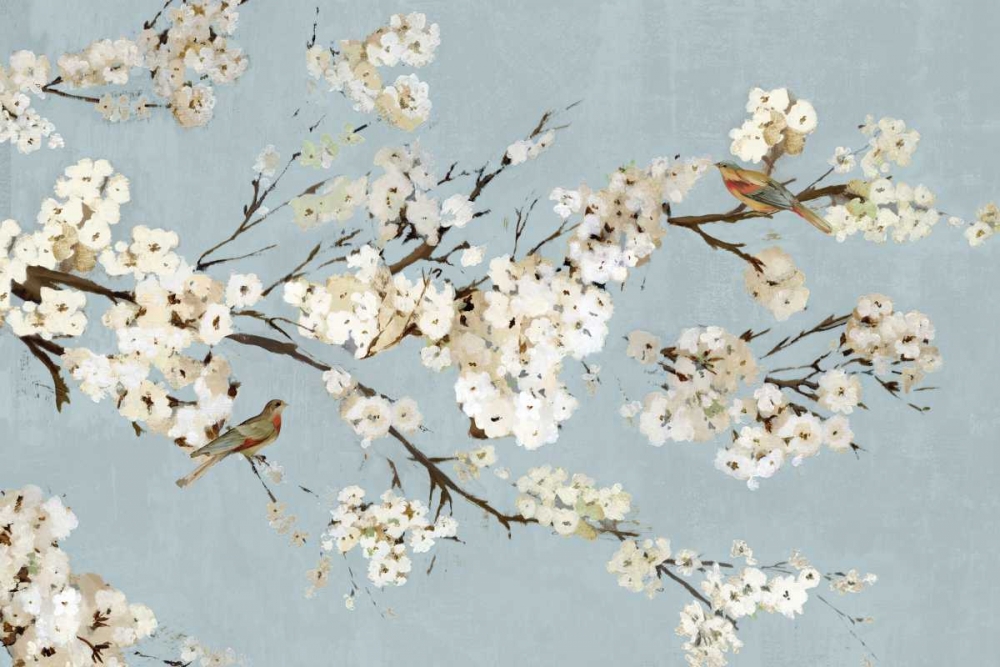 Wall art: Kimono with Birds I, by Jensen, Asia