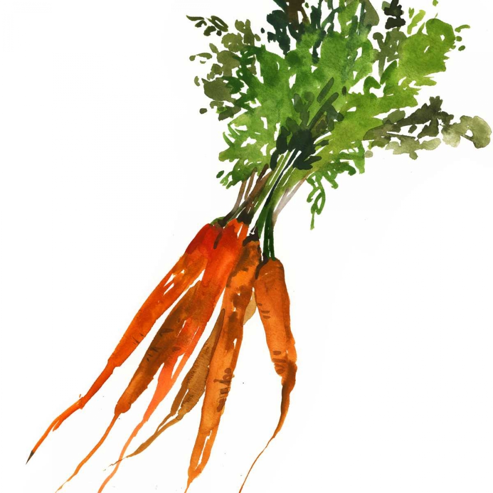Wall art: Carrot, by Jensen, Asia