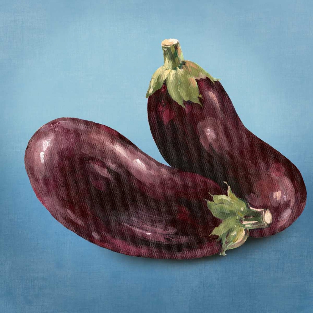 Wall art: Eggplant, by Jensen, Asia