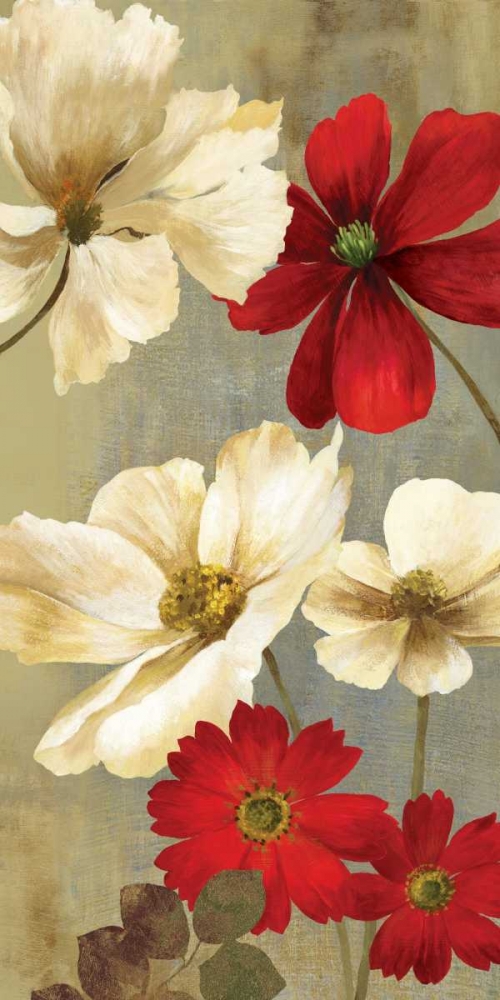 Wall Art Painting id:10852, Name: Springerle Florals I, Artist: Jensen, Asia