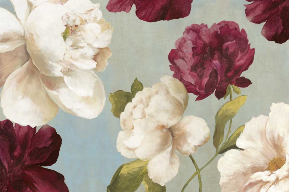 Wall Art Painting id:10871, Name: Deep Peonies I, Artist: Jensen, Asia