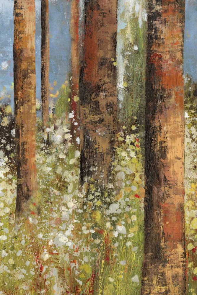 Wall Art Painting id:78731, Name: Field of Flowers I - mini, Artist: Jensen, Asia