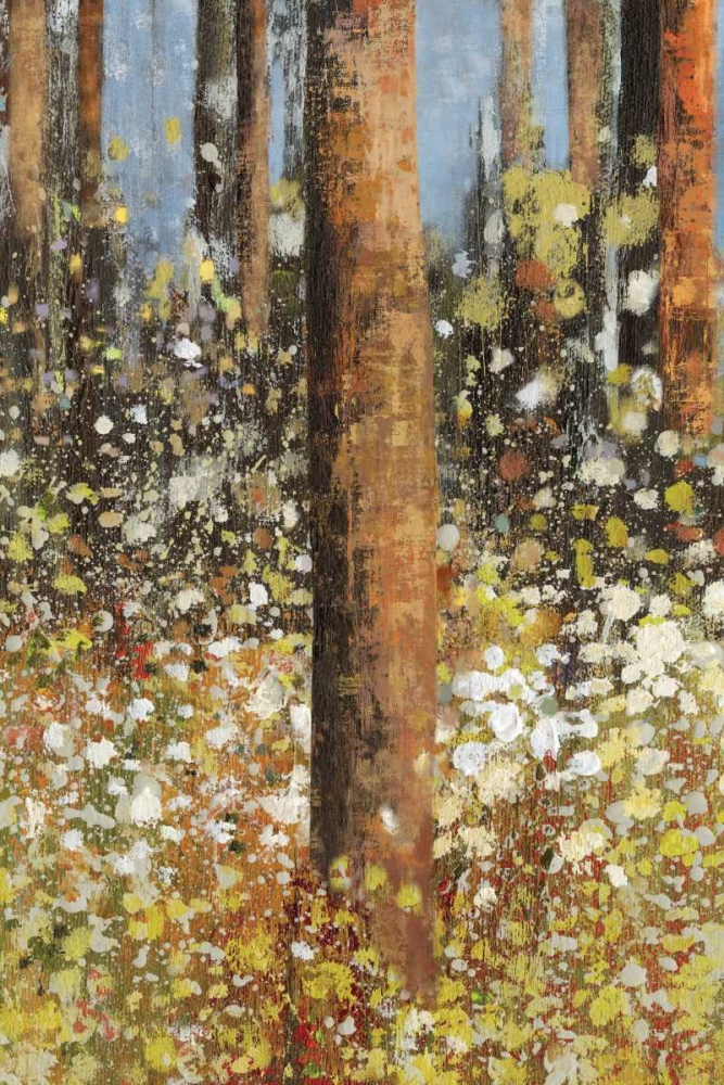 Wall Art Painting id:78732, Name: Field of Flowers II - mini, Artist: Jensen, Asia