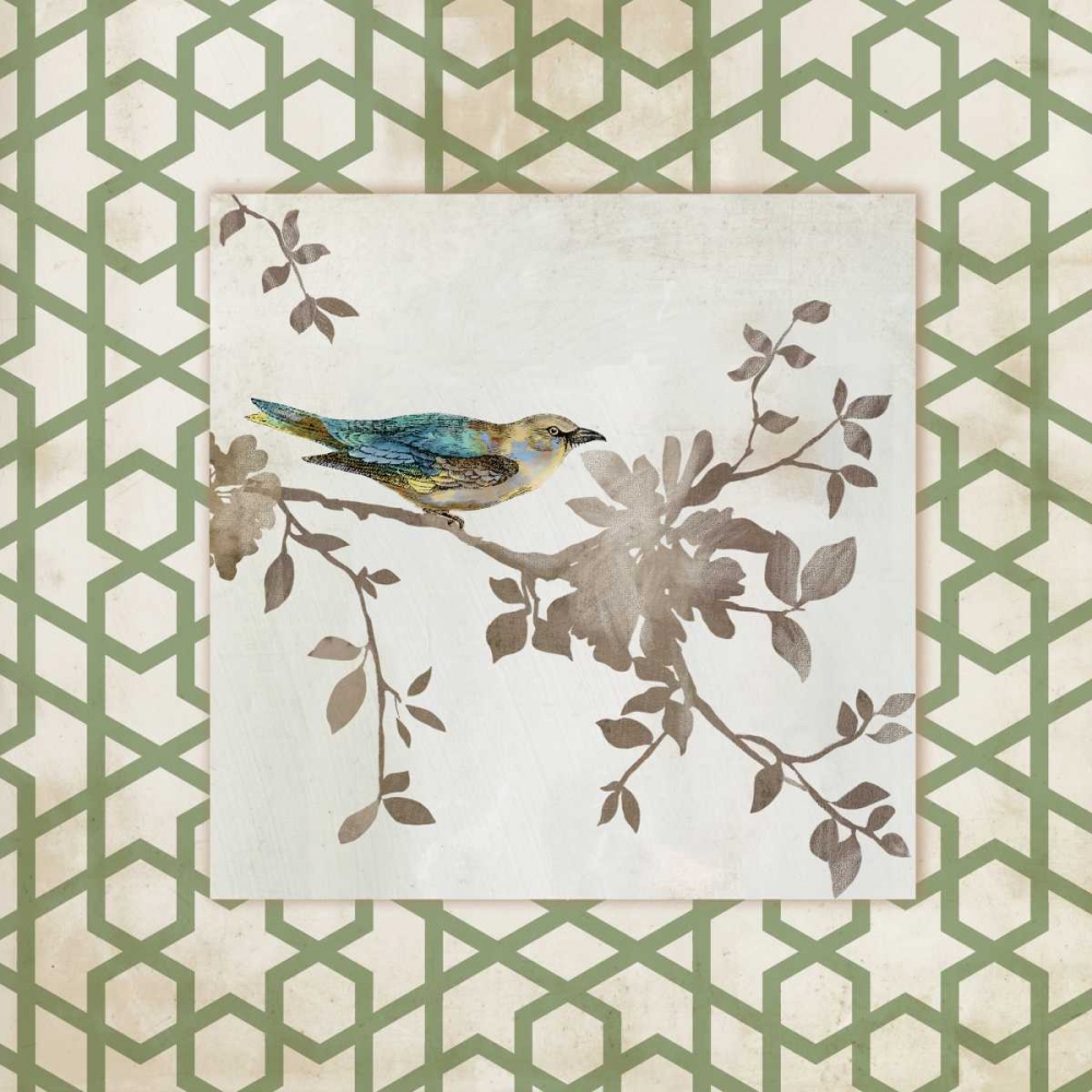 Art Print: Audubon Tile II - Mini