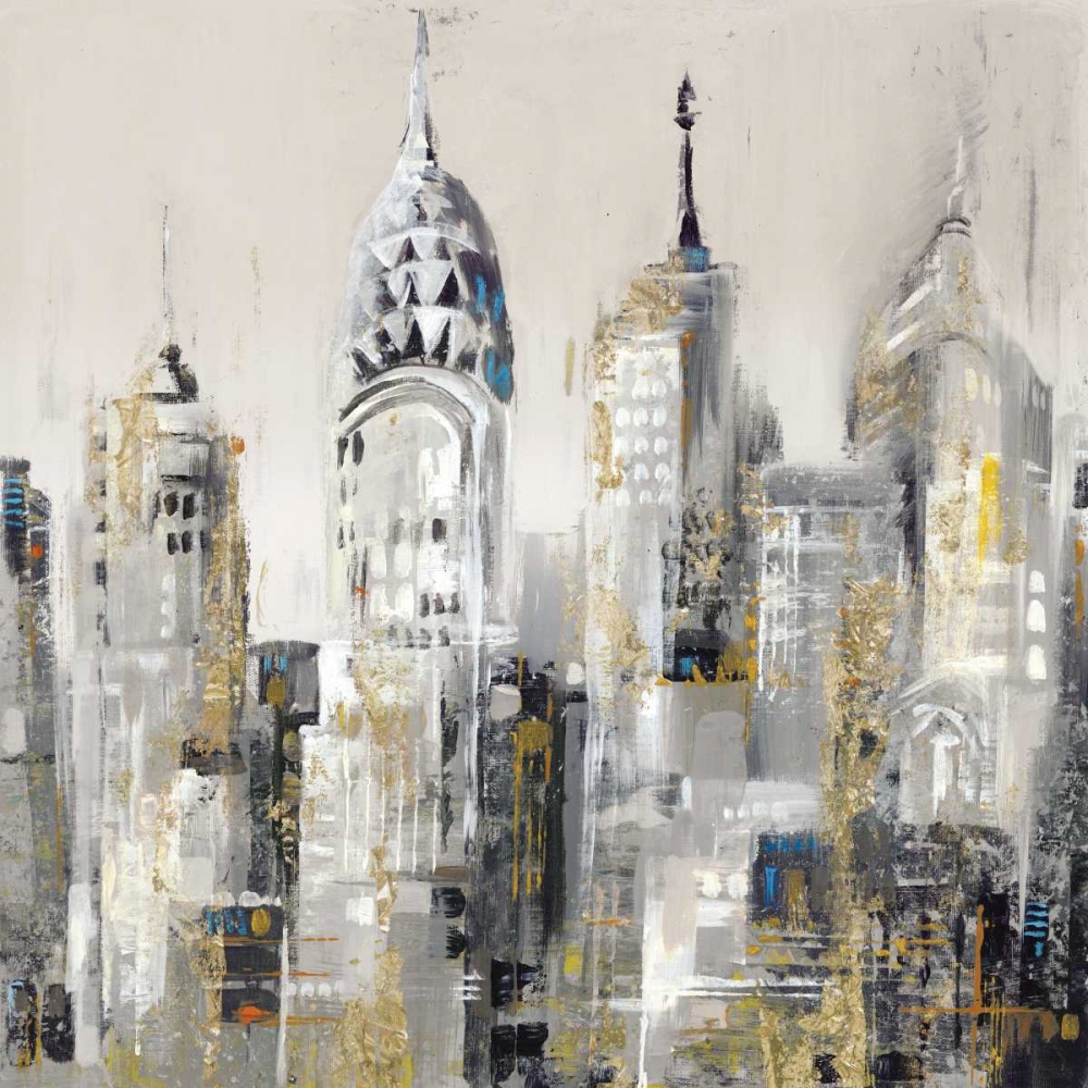 Wall Art Painting id:104545, Name: New York II, Artist: Mravyan, Valeria