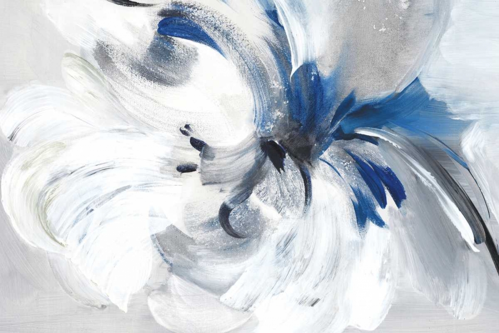 Wall art: Blue Flower II, by Mravyan, Valeria