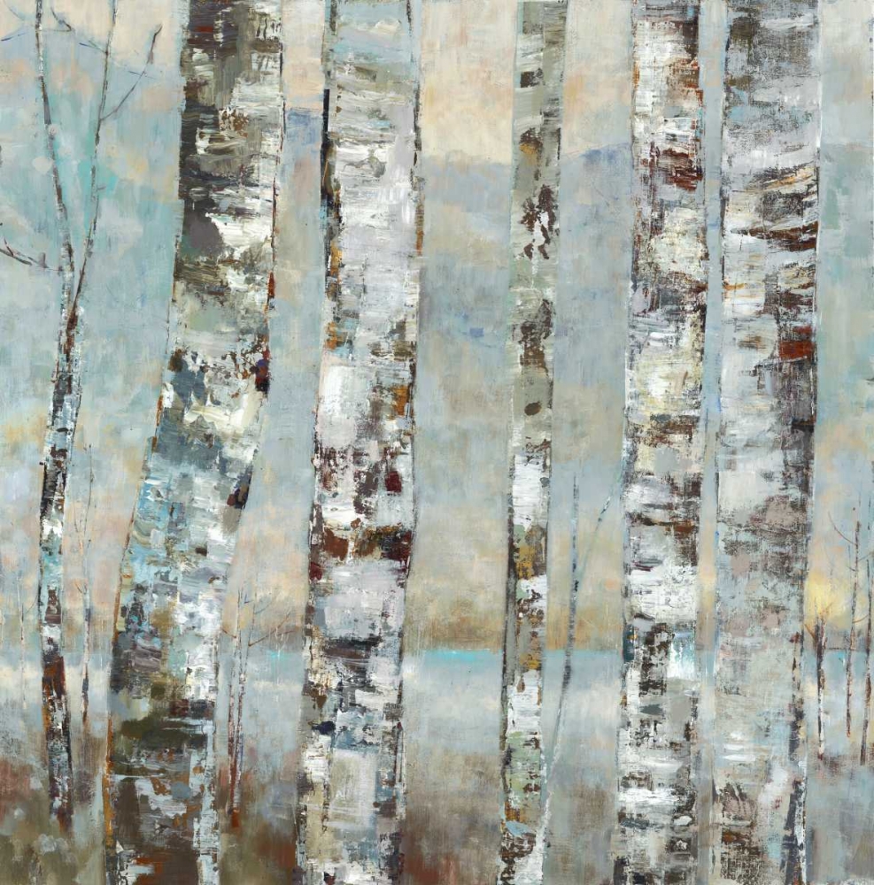 Wall art: Winter Birch I , by Woods, Maya