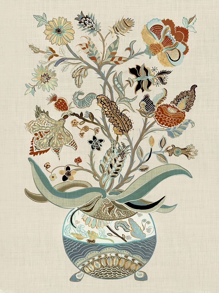 Wall Art Painting id:199425, Name: Fleur II, Artist: Woods, Maya