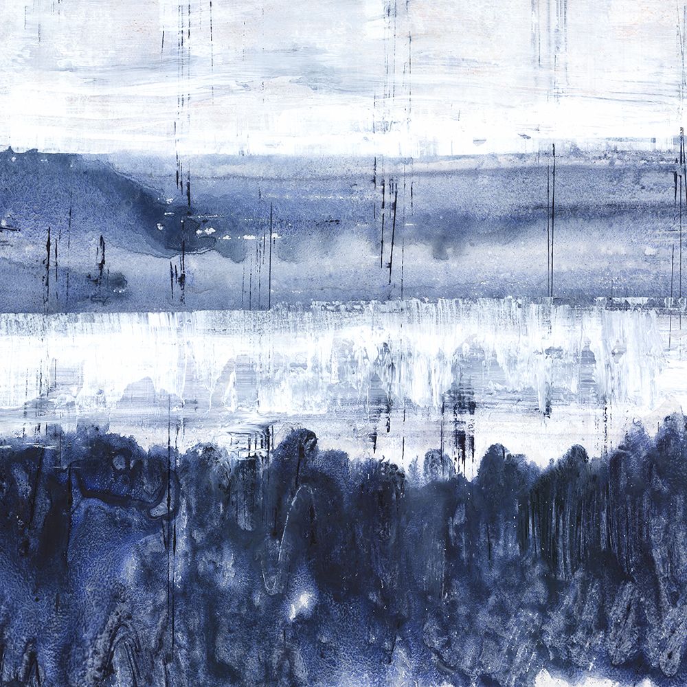Art Print: Indigo Landscape 