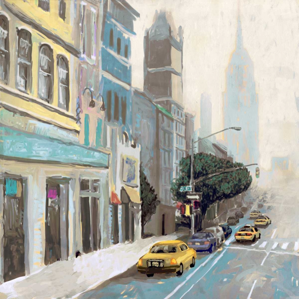 Wall Art Painting id:126608, Name: New York, Artist: Novak, Rick