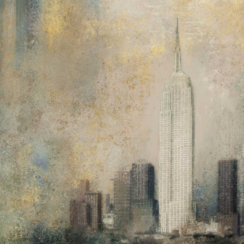 Wall Art Painting id:149619, Name: Light New York Abstract I, Artist: Novak, Rick