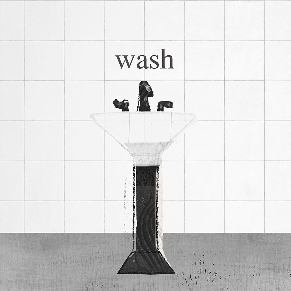 Wall art: Sink, by Novak, Rick