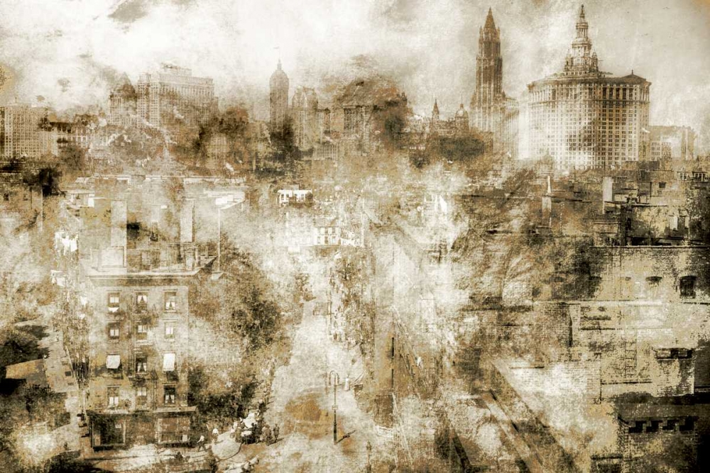 Wall art: New York Street, by Roozbeh