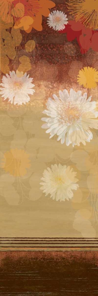 Art Print: Floating Florals I