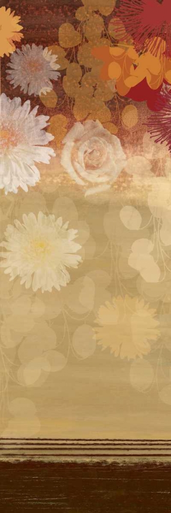 Art Print: Floating Florals II