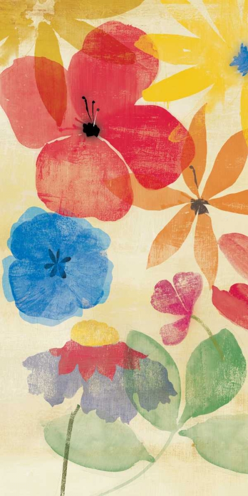 Wall Art Painting id:79351, Name: Field Floral I, Artist: PI Studio