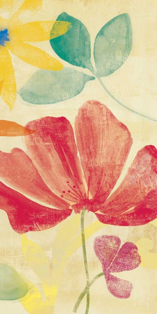 Wall Art Painting id:79352, Name: Field Floral II, Artist: PI Studio