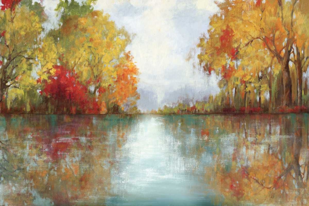 Wall Art Painting id:79381, Name: Forest Reflection, Artist: PI Studio